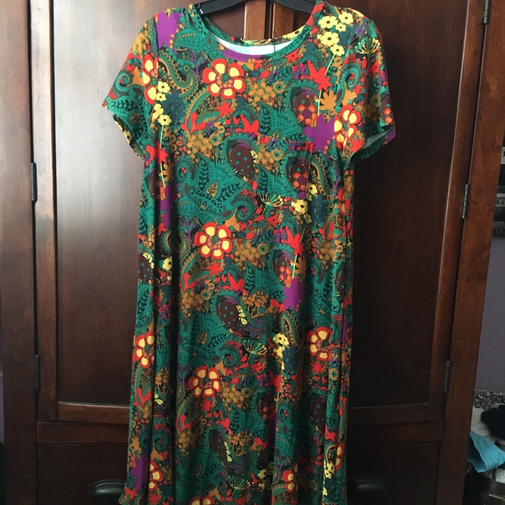 LuLaRoe Leggings Material Carly